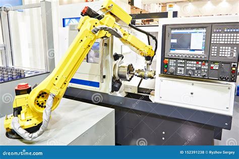 cnc machine tending robots|robotic arm cnc milling.